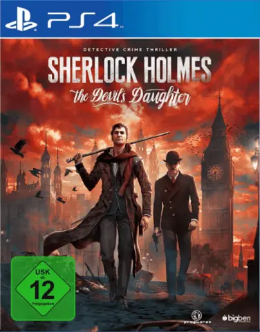 PS4 Sherlock Holmes: The Devil's Daughter kaas