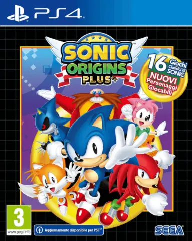 PS4 Sonic Origins Plus Day One Edition обложки