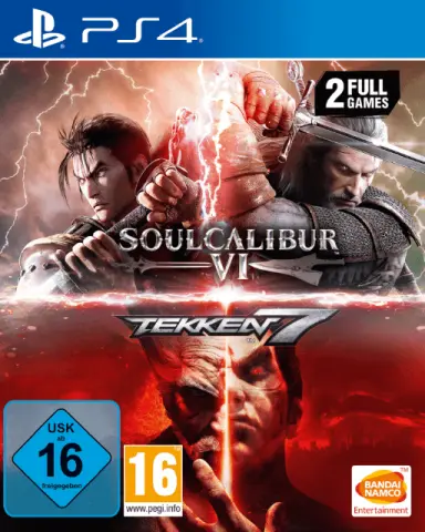 PS4 SoulCalibur VI + Tekken 7 kaas