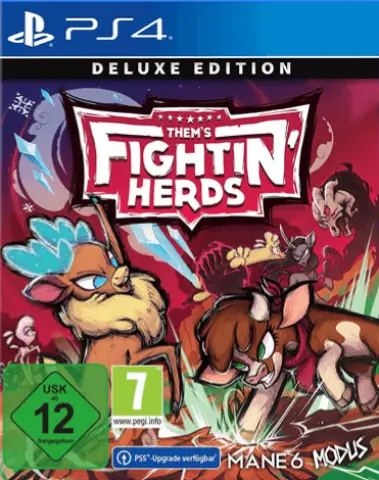 PS4 Thems Fighting Herds Deluxe Edition kaas