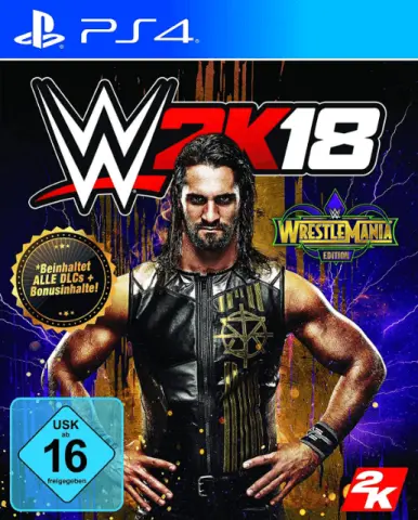 PS4 WWE 2K18 WrestleMania Edition kaas