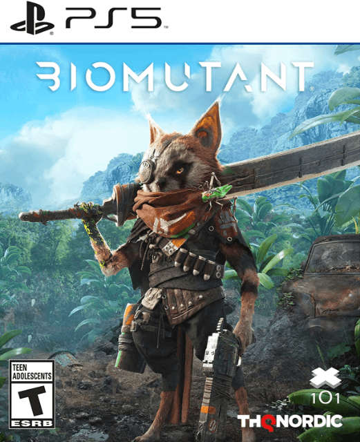PS5 Biomutant обложки