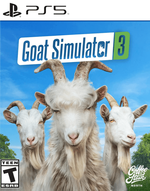 PS5 Goat Simulator 3 cover