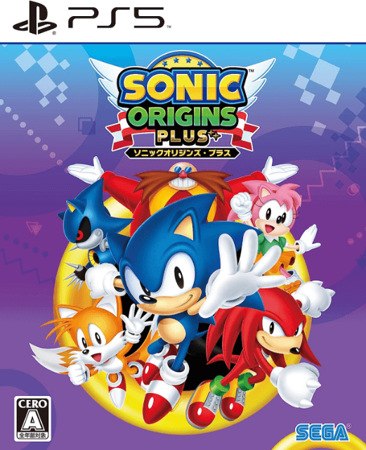 PS5 Sonic Origins Plus ソニックオリジンズ・プラス обложки