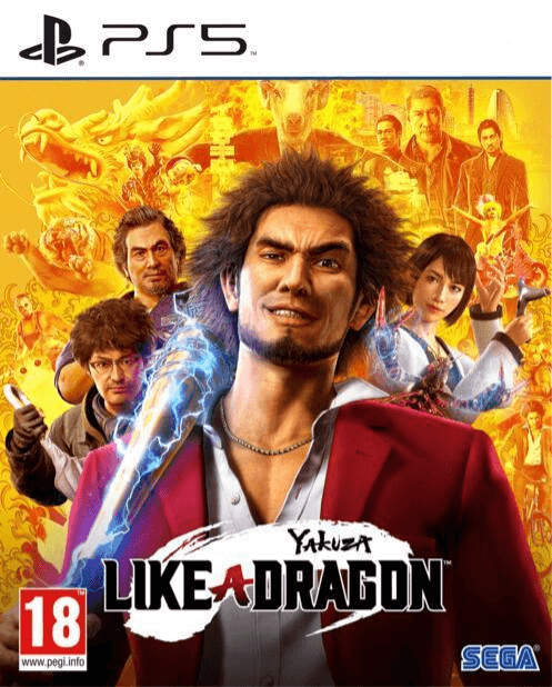PS5 Yakuza: Like a Dragon cover