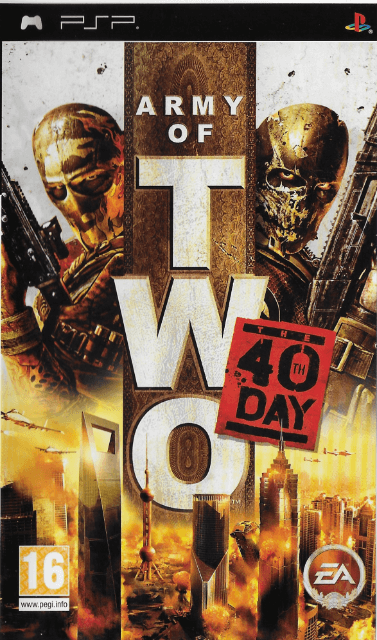 PSP Army of Two: The 40th Day cover