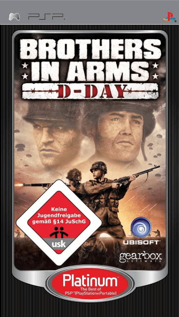 PSP Brothers in Arms: D-Day Platinum kaas