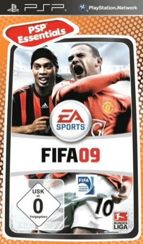 PSP FIFA 09 PSP Essentials обложки