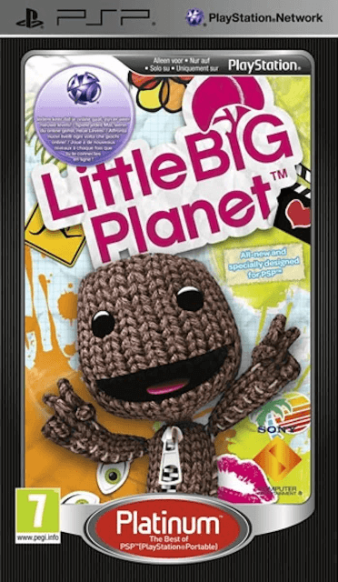 PSP LittleBigPlanet Platinum обложки