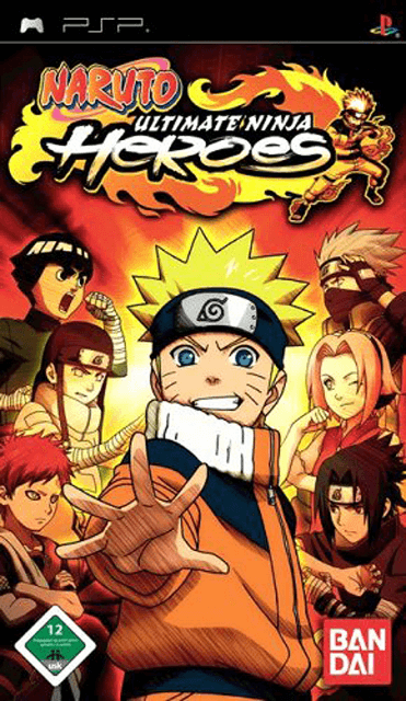 PSP Naruto: Ultimate Ninja Heroes cover