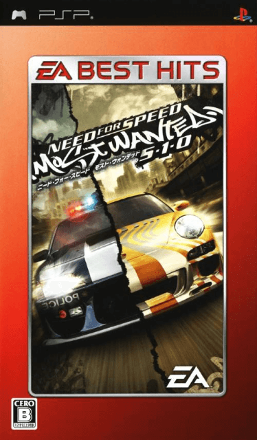 PSP Need for Speed Most Wanted 5-1-0 EA Best Hits kaas