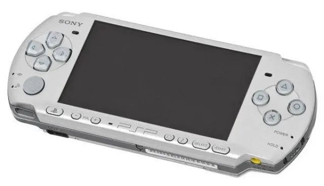 Sony PlayStation Portable PSP 1000 Satin Silver cover