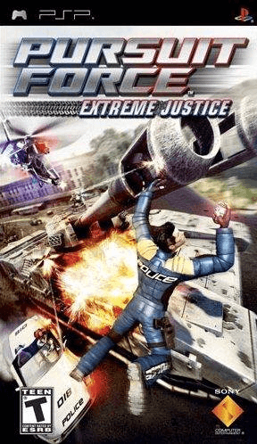 PSP Pursuit Force: Extreme Justice kaas