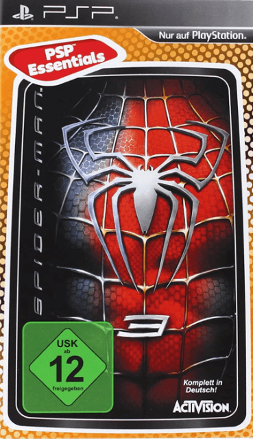 PSP Spider-Man 3 PSP Essentials kaas