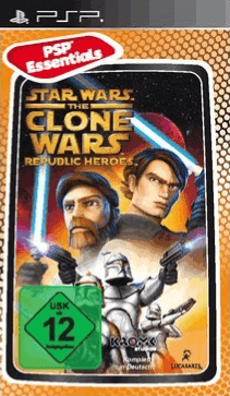 PSP Star Wars The Clone Wars: Republic Heroes PSP Essentials обложки