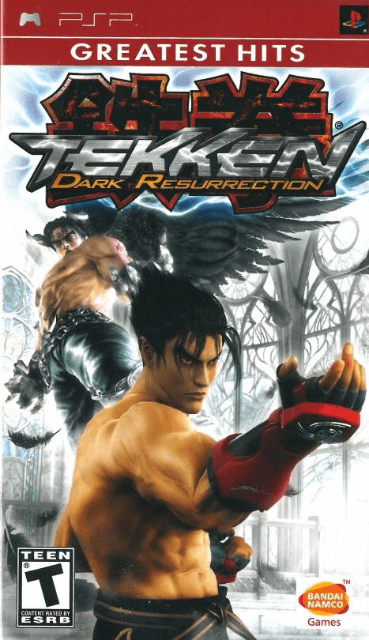 PSP Tekken: Dark Resurrection Greatest Hits обложки