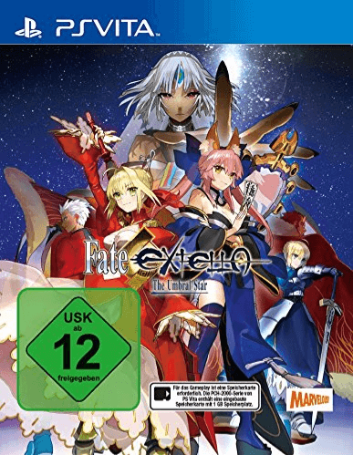 PSV Fate/Extella: The Umbral Star cover
