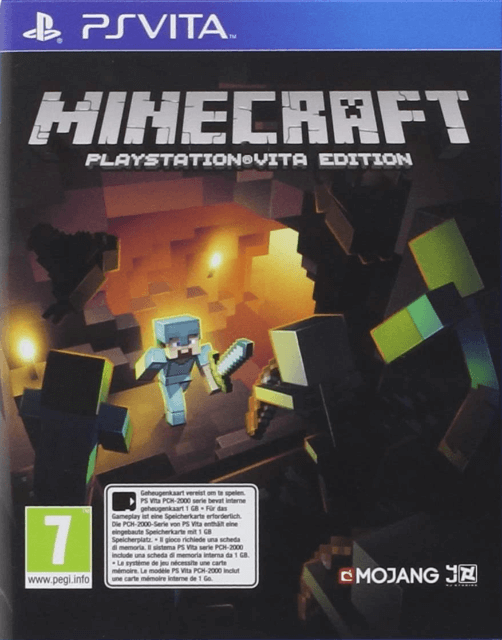 PSV Minecraft: PlayStation Vita Edition cover