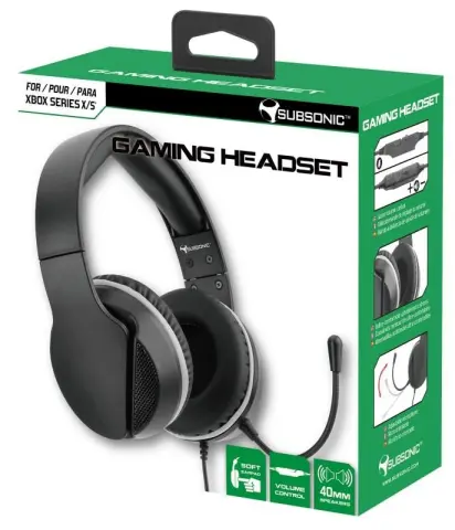 Subsonic Gaming Headset - Black (Xbox Series) cover