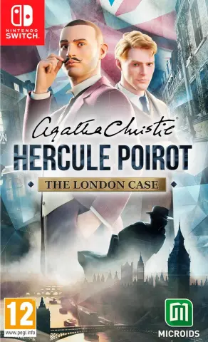 SWITCH Agatha Christie - Hercule Poirot: The London Case обложки