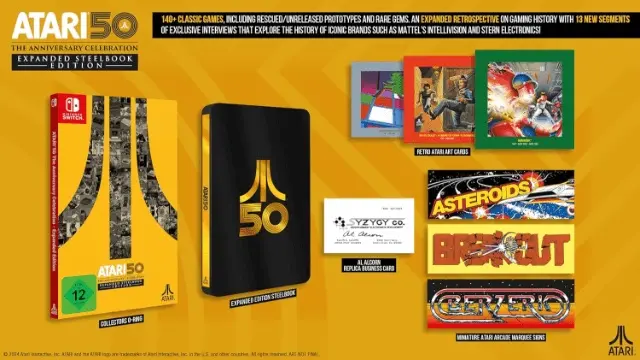 SWITCH Atari 50: The Anniversary Celebration Expanded Steelbook Edition 5060760889944 kaas