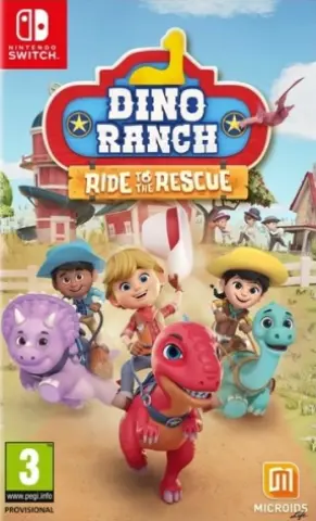 SWITCH Dino Ranch: Ride to the Rescue обложки