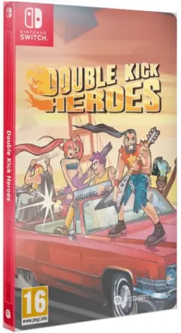 SWITCH Double Kick Heroes Steelbook Edition cover