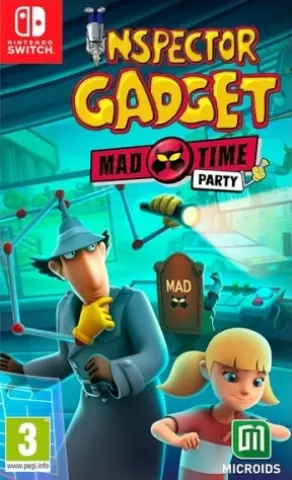 SWITCH Inspector Gadget: Mad Time Party обложки