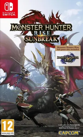 SWITCH Monster Hunter Rise + Sunbreak kaas