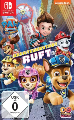 SWITCH Nickelodeon PAW Patrol The Movie: Adventure City Calls kaas