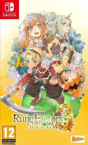 SWITCH Rune Factory 3 Special обложки