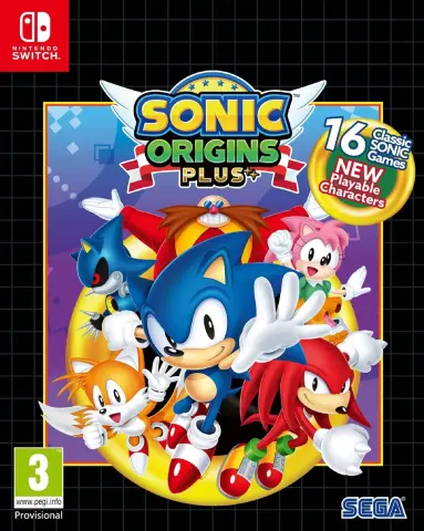 SWITCH Sonic Origins Plus Day One Edition kaas