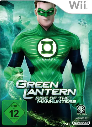 Wii Green Lantern: Rise of the Manhunters kaas