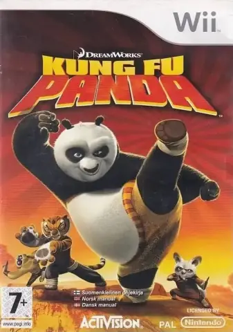Wii Kung Fu Panda kaas