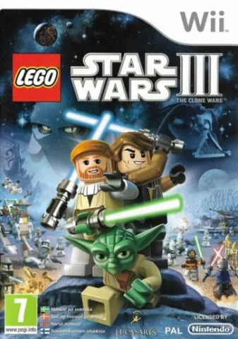 Wii LEGO Star Wars III: The Clone Wars kaas