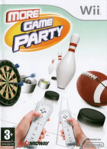 Wii More Game Party kaas