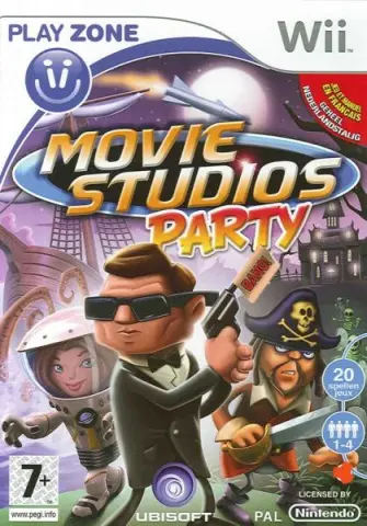 Wii Movie Studios Party kaas