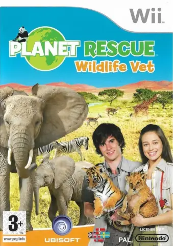 Wii Planet Rescue: Wildlife Vet kaas