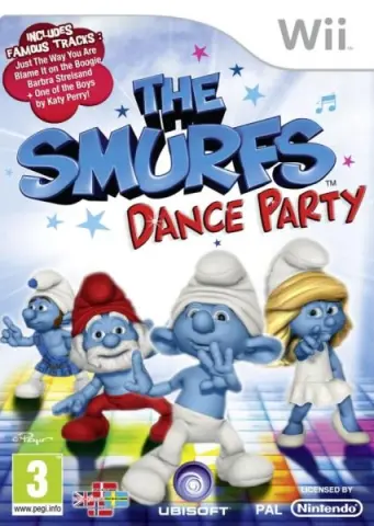 Wii The Smurfs Dance Party kaas