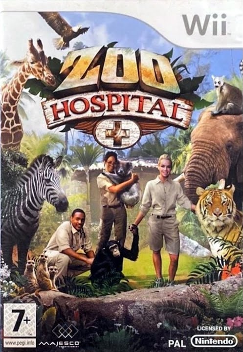 Wii Zoo Hospital обложки