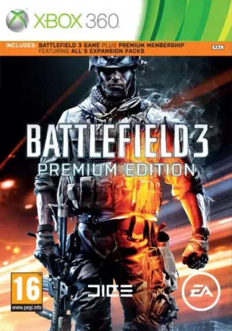 Xbox 360 Battlefield 3 Premium Edition kaas