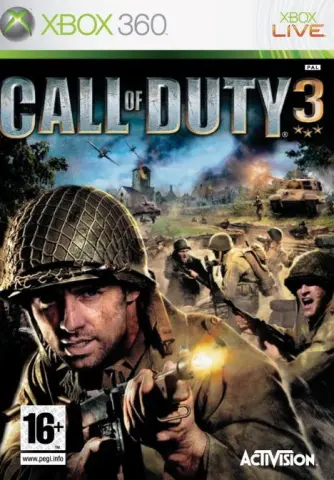Xbox 360 Call of Duty 3