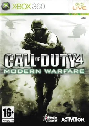 Xbox 360 Call of Duty 4: Modern Warfare kaas