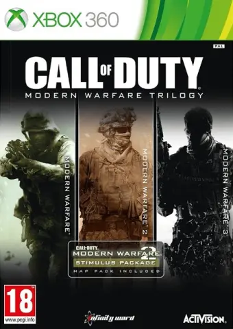 Xbox 360 Call of Duty: Modern Warfare Trilogy обложки