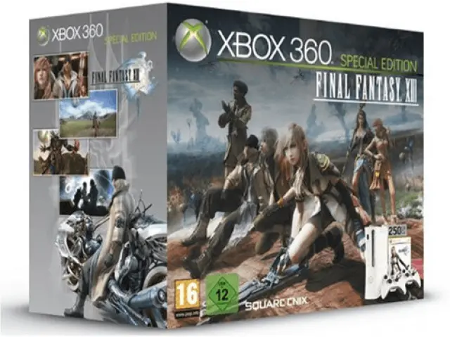 Xbox 360 Elite Final Fantasy XIII Special Edition, 250GB kaas