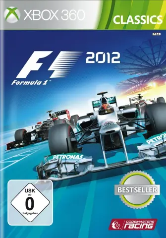 Xbox 360 F1 2012 kaas
