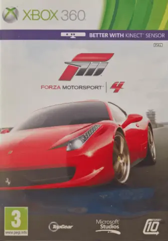 Xbox 360 Forza Motorsport 4 cover