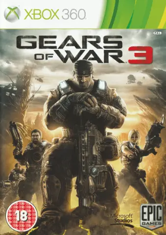 Xbox 360 Gears of War 3 cover