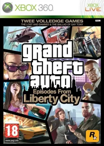 Xbox 360 Grand Theft Auto: Episodes from Liberty City (GTA) cover