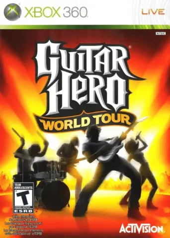 Xbox 360 Guitar Hero World Tour kaas
